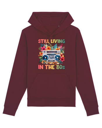 in stilul pop al anilor 80 - Still living in the 80s Burgundy