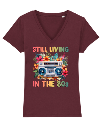 in stilul pop al anilor 80 - Still living in the 80s Burgundy