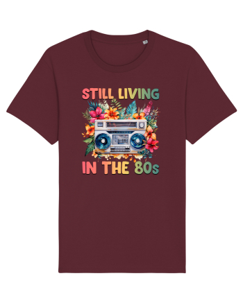 in stilul pop al anilor 80 - Still living in the 80s Burgundy