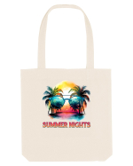 in stilul pop al anilor 80 - Summer nights Sacoșă textilă