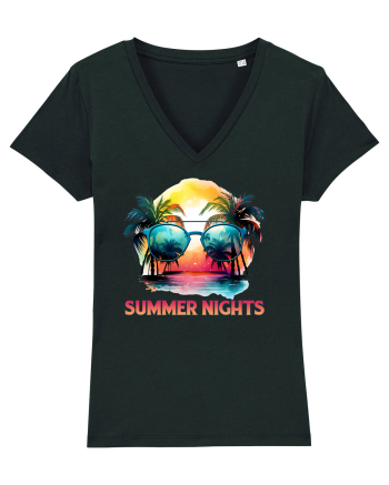 in stilul pop al anilor 80 - Summer nights Black