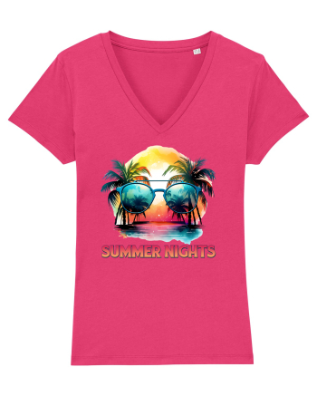 in stilul pop al anilor 80 - Summer nights Raspberry