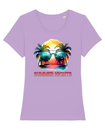 in stilul pop al anilor 80 - Summer nights Lavender Dawn
