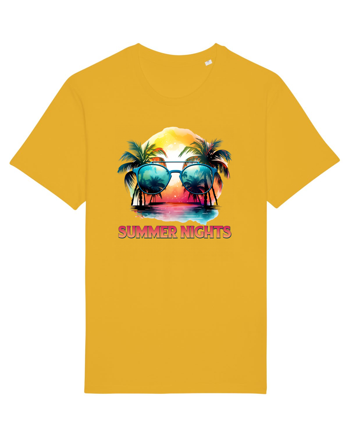 Tricou mânecă scurtă Unisex Rocker Spectra Yellow