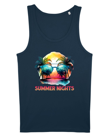 in stilul pop al anilor 80 - Summer nights Navy