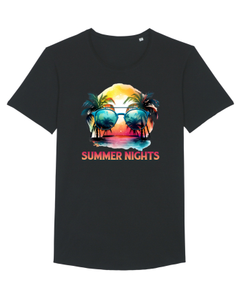 in stilul pop al anilor 80 - Summer nights Black