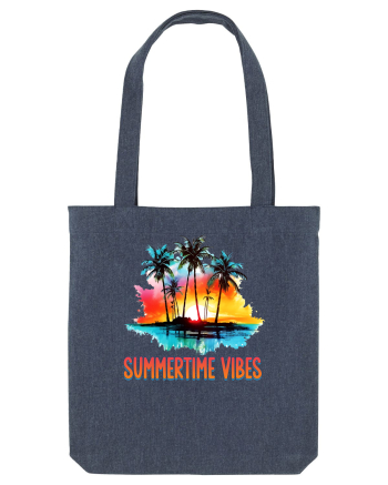 in stilul pop al anilor 80 - Summertime vibes Midnight Blue