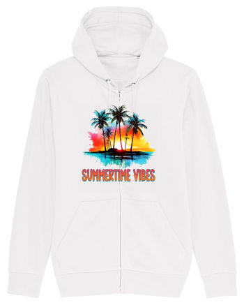 in stilul pop al anilor 80 - Summertime vibes White