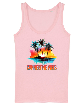in stilul pop al anilor 80 - Summertime vibes Cotton Pink