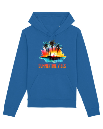 in stilul pop al anilor 80 - Summertime vibes Royal Blue