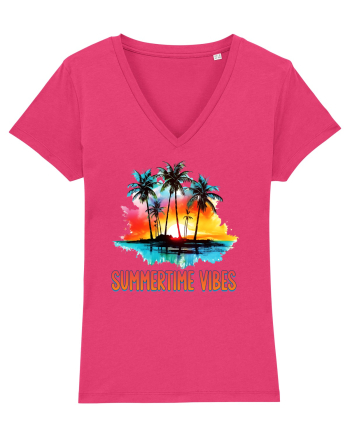 in stilul pop al anilor 80 - Summertime vibes Raspberry