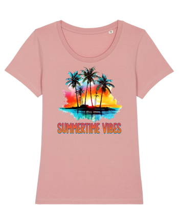 in stilul pop al anilor 80 - Summertime vibes Canyon Pink