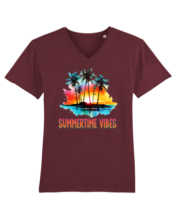 in stilul pop al anilor 80 - Summertime vibes Burgundy