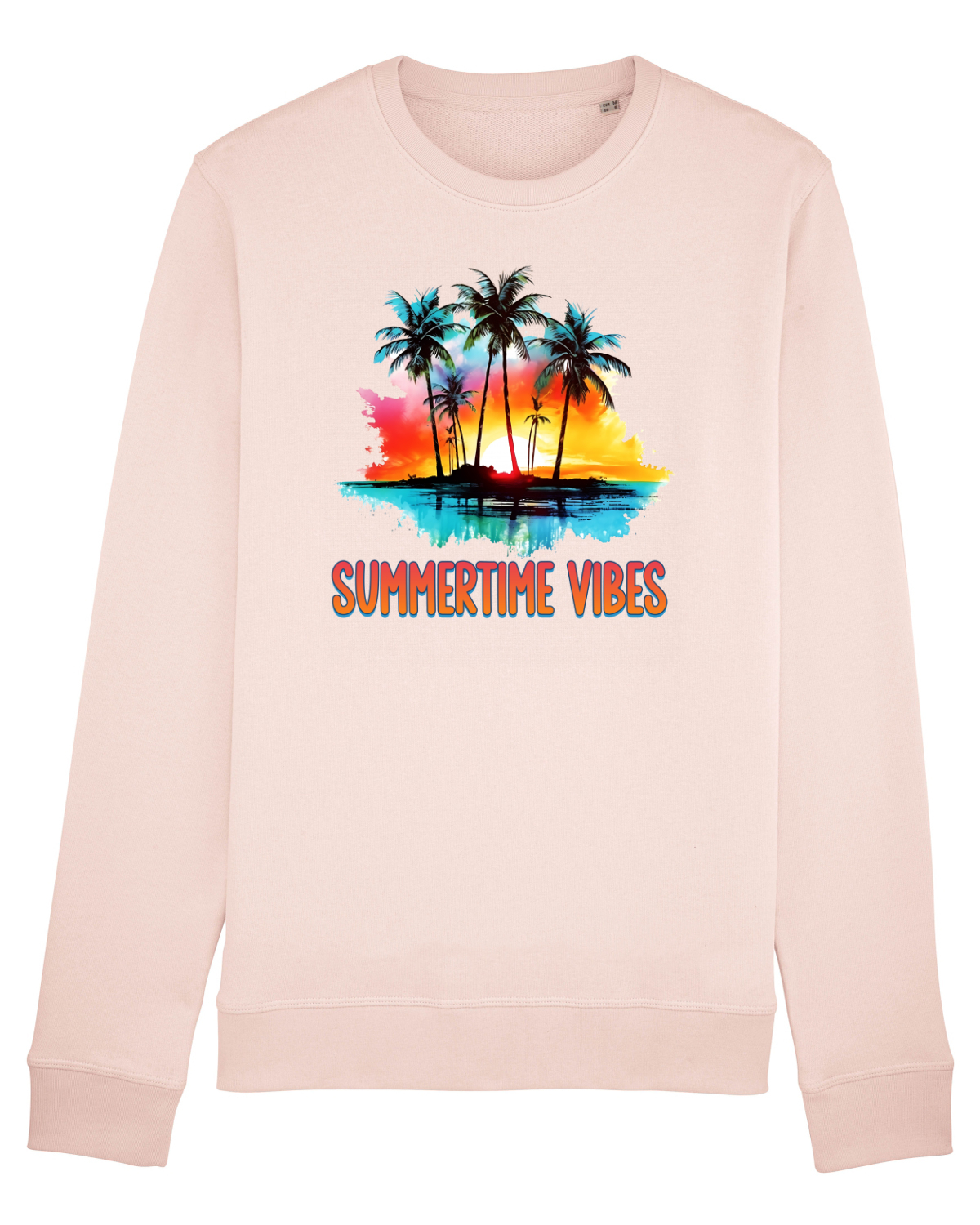 Bluză mânecă lungă Unisex Rise Candy Pink
