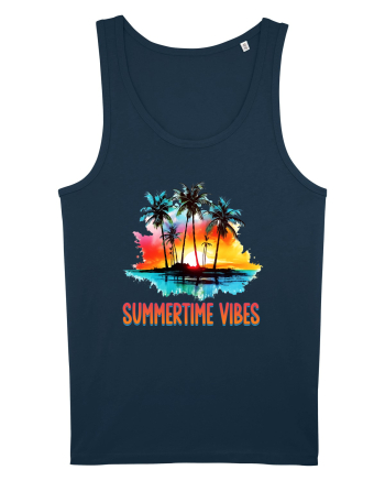 in stilul pop al anilor 80 - Summertime vibes Navy
