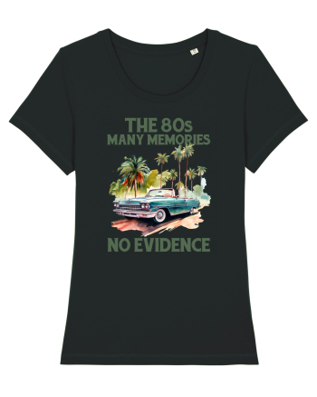 in stilul pop al anilor 80 - The 80s - Many memories, no evidence Black