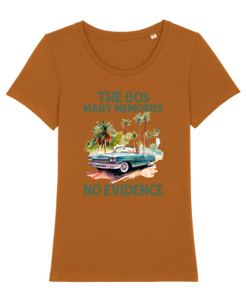 in stilul pop al anilor 80 - The 80s - Many memories, no evidence Roasted Orange