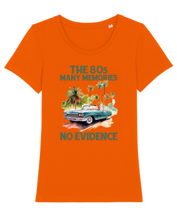in stilul pop al anilor 80 - The 80s - Many memories, no evidence Bright Orange