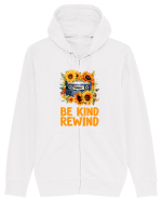 in stil retro chic - Be kind rewind Hanorac cu fermoar Unisex Connector