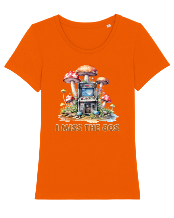 in stil retro chic - I miss the 80s Bright Orange