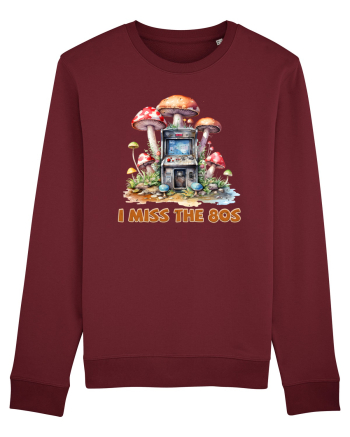 in stil retro chic - I miss the 80s Burgundy
