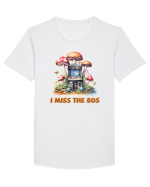 in stil retro chic - I miss the 80s Tricou mânecă scurtă guler larg Bărbat Skater