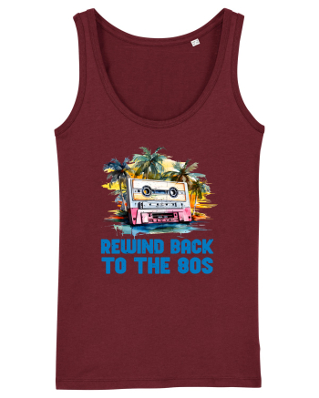 in stil retro chic - Rewind back to the 80s Burgundy