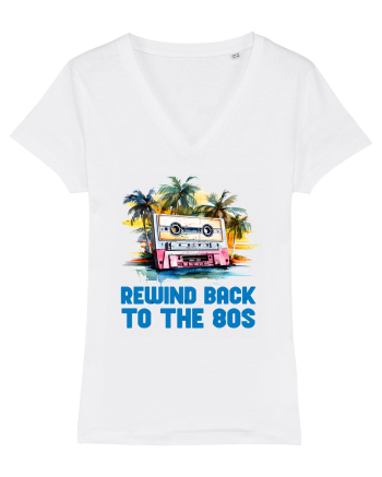 in stil retro chic - Rewind back to the 80s White