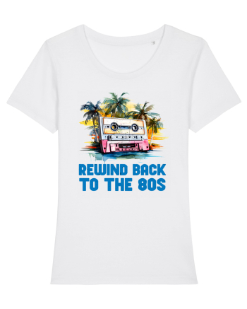in stil retro chic - Rewind back to the 80s White