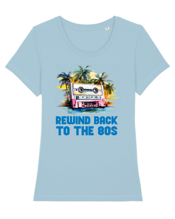 in stil retro chic - Rewind back to the 80s Sky Blue