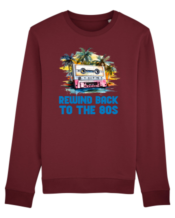 in stil retro chic - Rewind back to the 80s Burgundy