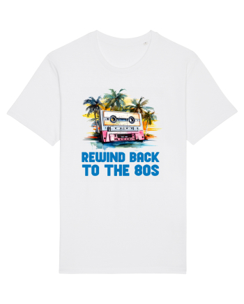 in stil retro chic - Rewind back to the 80s White
