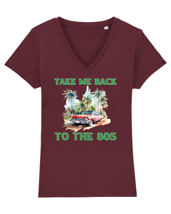 in stil retro chic - Take me back to the 80s Burgundy