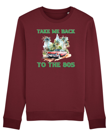 in stil retro chic - Take me back to the 80s Burgundy