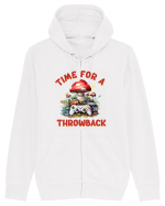 in stil retro chic - Time for a throwback Hanorac cu fermoar Unisex Connector