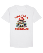 in stil retro chic - Time for a throwback Tricou mânecă scurtă guler larg Bărbat Skater
