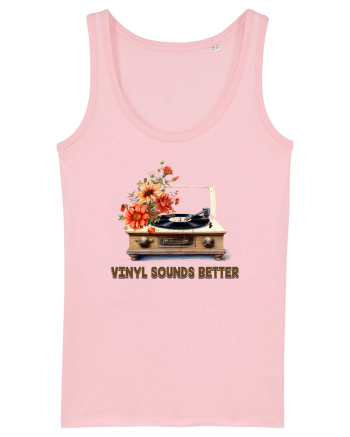 in stil retro chic - Vinyl sounds better Cotton Pink