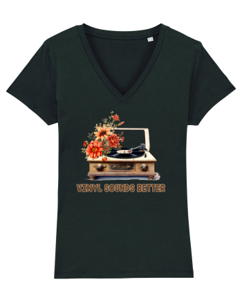 in stil retro chic - Vinyl sounds better Black