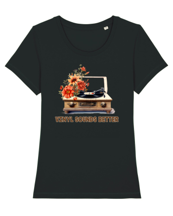in stil retro chic - Vinyl sounds better Black