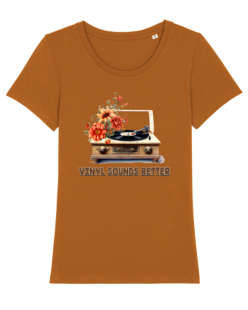 in stil retro chic - Vinyl sounds better Roasted Orange