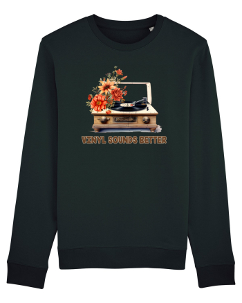 in stil retro chic - Vinyl sounds better Black