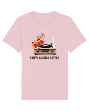 in stil retro chic - Vinyl sounds better Cotton Pink