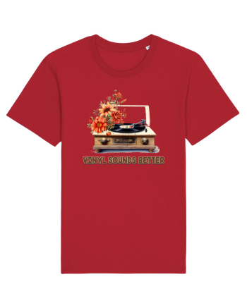 in stil retro chic - Vinyl sounds better Red