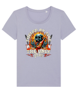 Skeleton Rocker pentru iubitorii de mâncare picantă Tricou mânecă scurtă guler larg fitted Damă Expresser