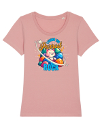 Geolog Amuzant Am Găsit Cea Mai Puroasă Piatră Tricou mânecă scurtă guler larg fitted Damă Expresser