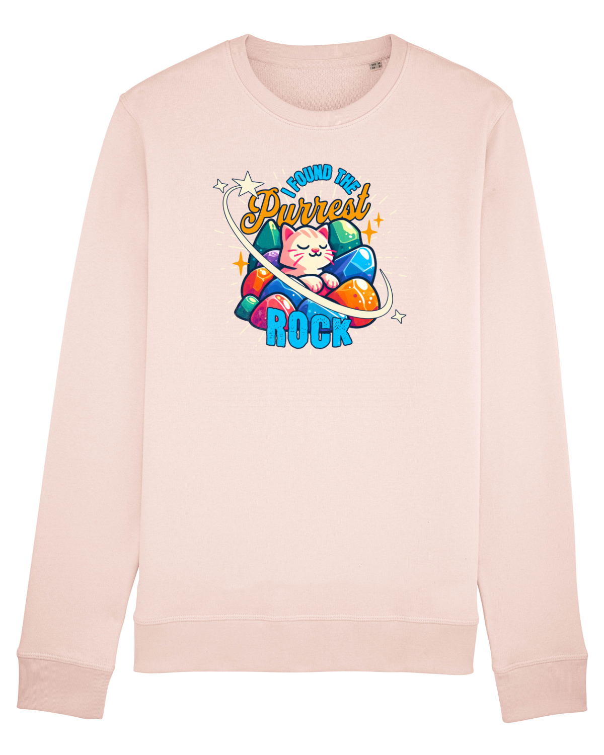 Bluză mânecă lungă Unisex Rise Candy Pink