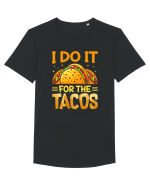 I do it for the tacos Tricou mânecă scurtă guler larg Bărbat Skater