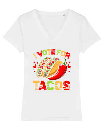 I vote for tacos White