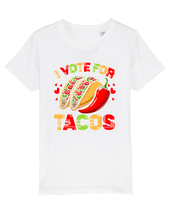 I vote for tacos White