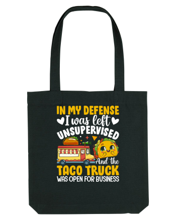 In my defense, I was left unsupervised and the taco truck was open Black